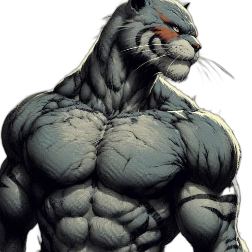 animal, creature, comic book art, concept art transparent PNG cut-out