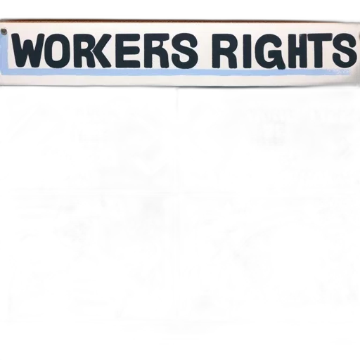 staff, poster, advocates, worker transparent PNG cut-out