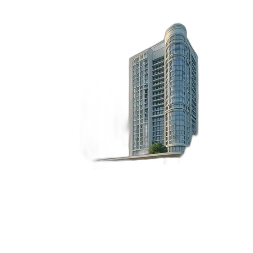 building, furniture, 3d render, photorealistic transparent PNG cut-out
