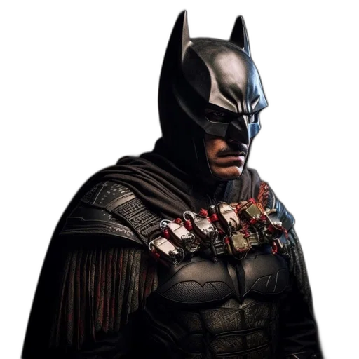 mask, concept art, comic book art, 3d render transparent PNG cut-out