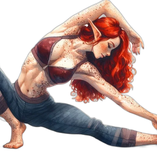 concept art, comic book art, watercolor, fantasy art transparent PNG cut-out