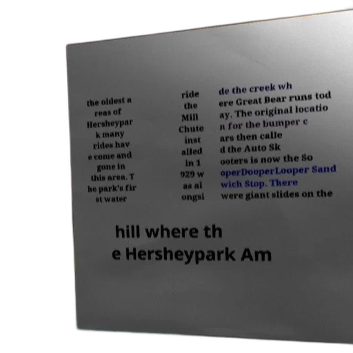 oldest, area, hersheypark, has transparent PNG cut-out