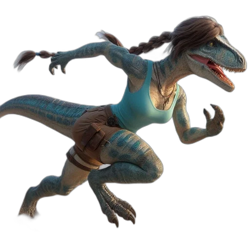 dragon, creature, animal, staff transparent PNG cut-out