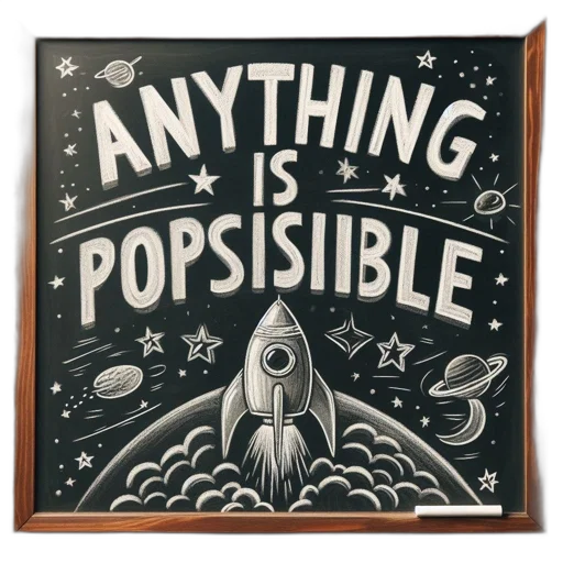 outer space, chalkboard, displaying, anything transparent PNG cut-out
