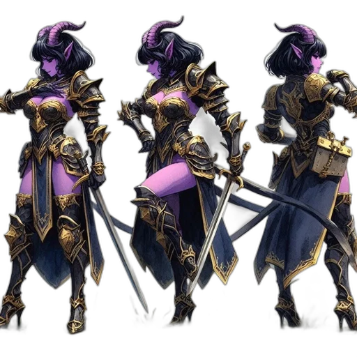 concept art, fantasy art, 3d render, comic book art transparent PNG cut-out