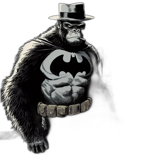 animal, comic book art, concept art, cartoon transparent PNG cut-out