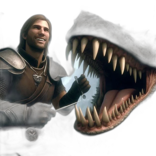 dragon, creature, animal, weapon transparent PNG cut-out