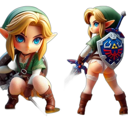 concept art, 3d render, fantasy art, pixel art transparent PNG cut-out