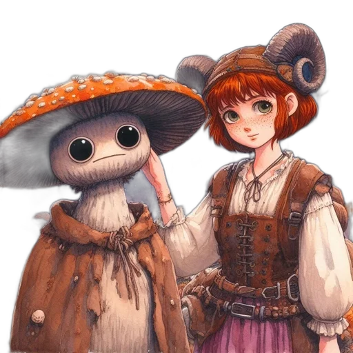 staff, hat, mask, weapon transparent PNG cut-out