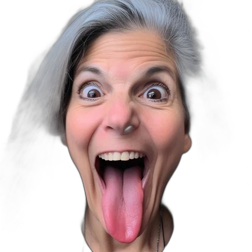face, creature, mask, photorealistic transparent PNG cut-out