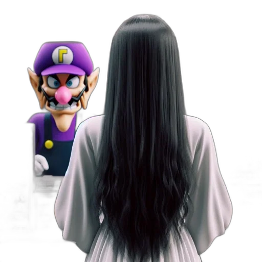 hair, dress, crown, mask transparent PNG cut-out