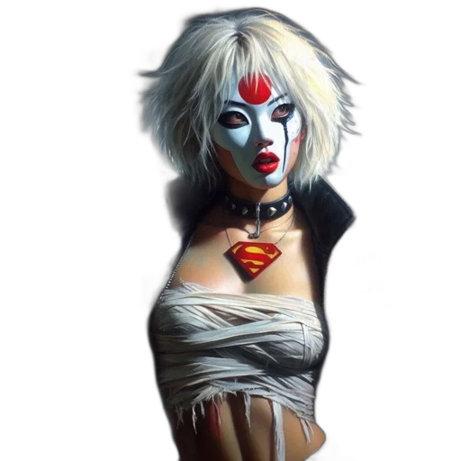 mask, fantasy art, comic book art, concept art transparent PNG cut-out