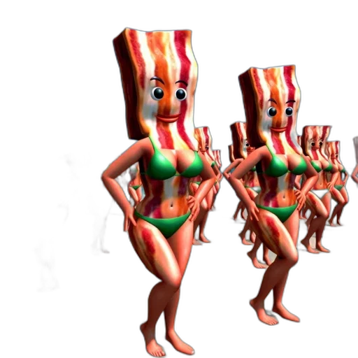 creature, food, dress, robot transparent PNG cut-out