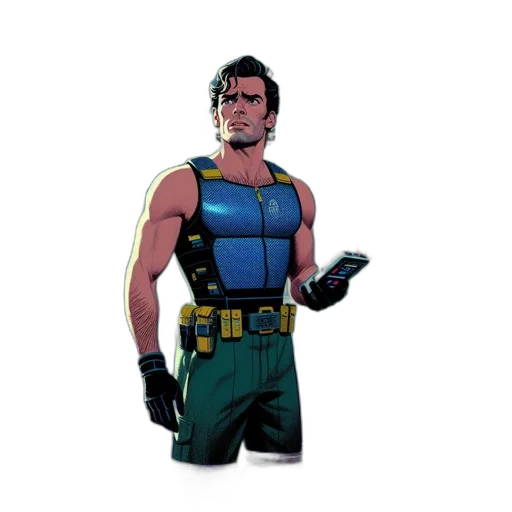 staff, comic book art, concept art, cartoon transparent PNG cut-out