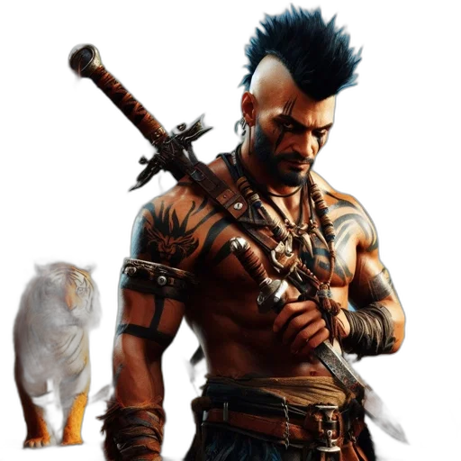 animal, weapon, concept art, fantasy art transparent PNG cut-out