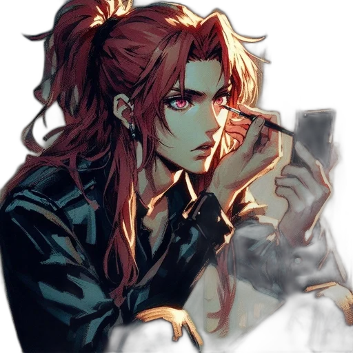 staff, weapon, jacket, jewelry transparent PNG cut-out