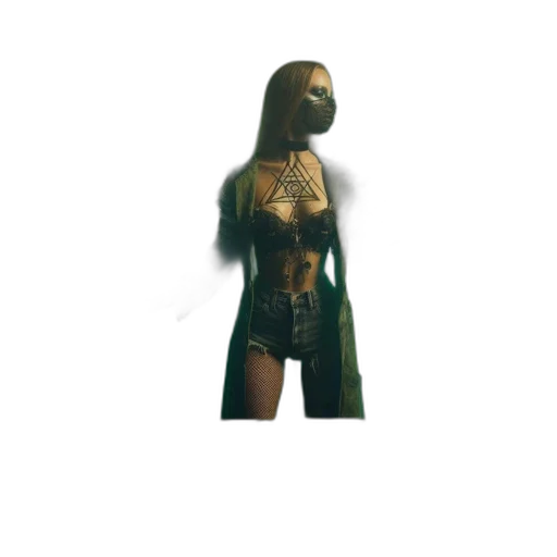 dress, mask, robot, creature transparent PNG cut-out