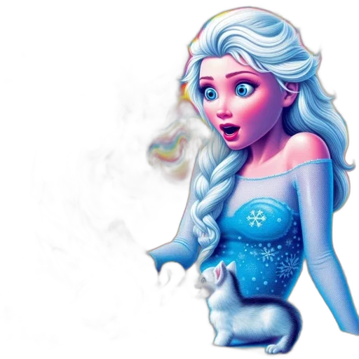 fantasy art, concept art, 3d render, photorealistic transparent PNG cut-out
