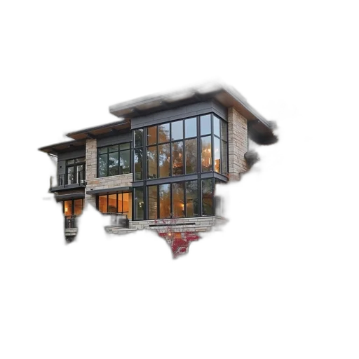 building, furniture, 3d render, concept art transparent PNG cut-out