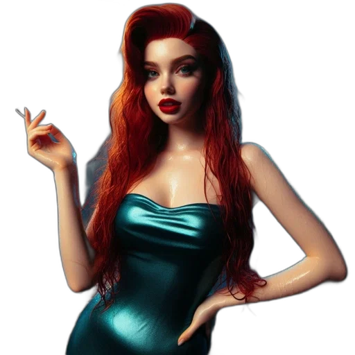 dress, jewelry, fantasy art, concept art transparent PNG cut-out