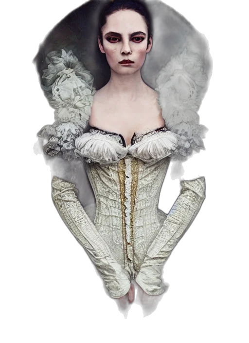 dress, crown, jacket, mask transparent PNG cut-out