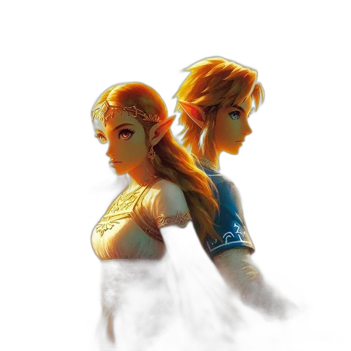 concept art, watercolor, fantasy art, pixel art transparent PNG cut-out