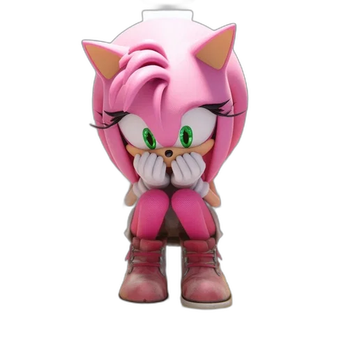 animal, 3d render, concept art, pixel art transparent PNG cut-out