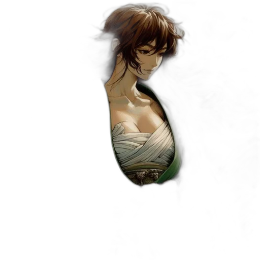dress, jewelry, face, hair transparent PNG cut-out