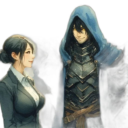 jacket, concept art, fantasy art, comic book art transparent PNG cut-out