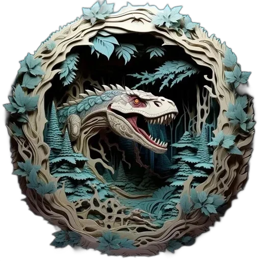 dragon, creature, mask, animal transparent PNG cut-out