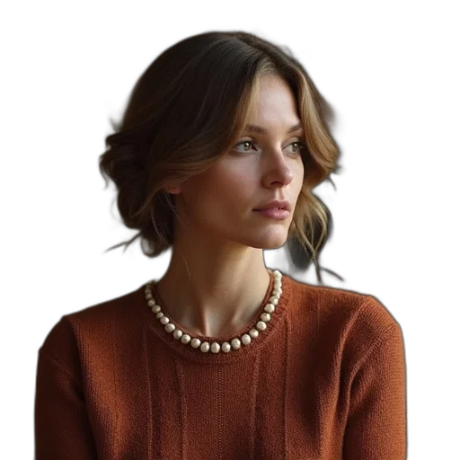 jewelry, dress, jacket, staff transparent PNG cut-out