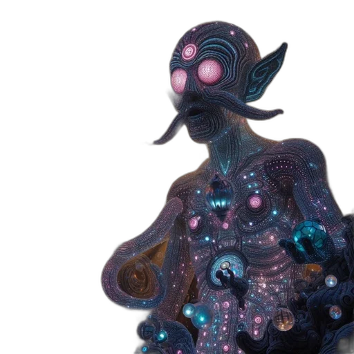 creature, dress, robot, mask transparent PNG cut-out
