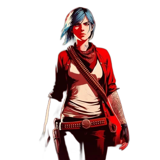 staff, jacket, concept art, comic book art transparent PNG cut-out