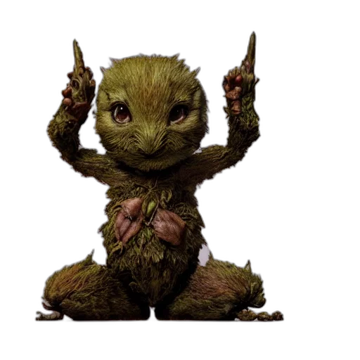 creature, staff, dragon, animal transparent PNG cut-out