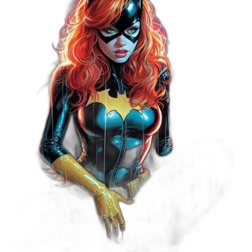comic book art, concept art, fantasy art, cartoon transparent PNG cut-out