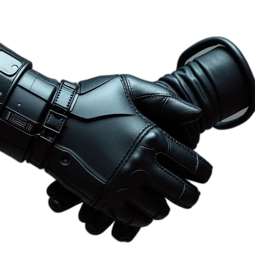 weapon, robot, 3d render, cyberpunk transparent PNG cut-out