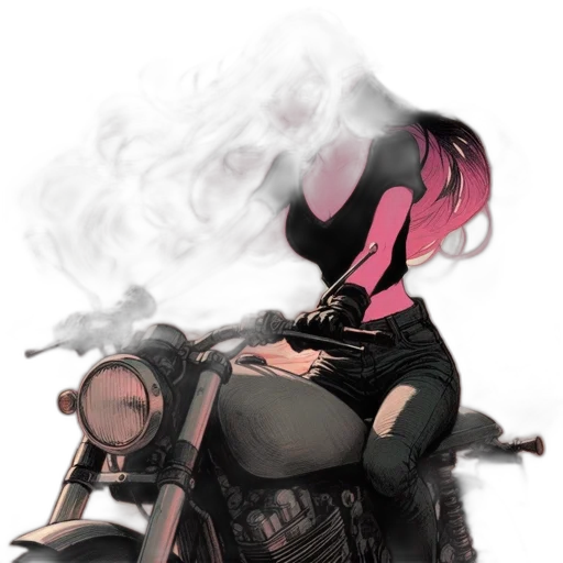 weapon, jacket, robot, mask transparent PNG cut-out