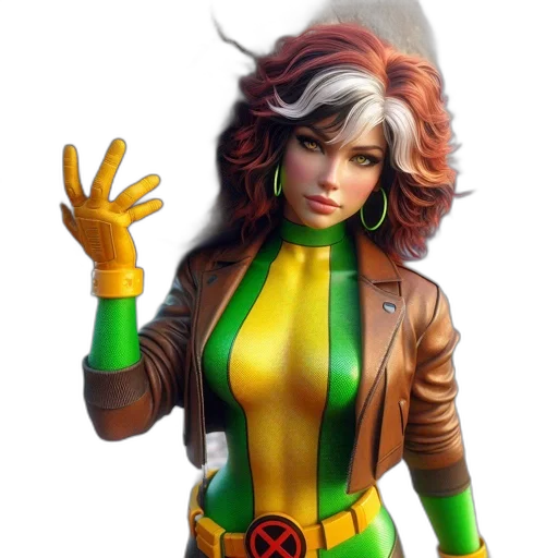 comic book art, concept art, 3d render, fantasy art transparent PNG cut-out