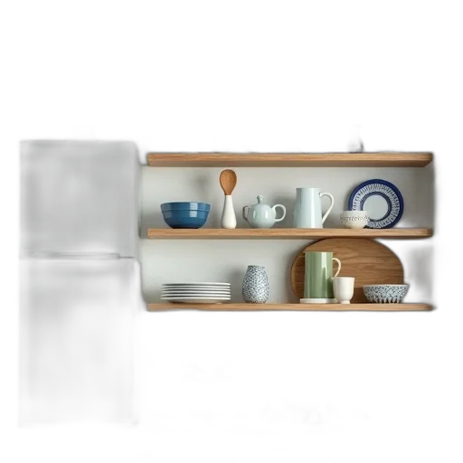 furniture, food, 3d render, photorealistic transparent PNG cut-out