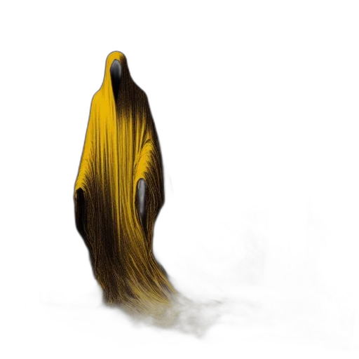 hair, staff, flower, mask transparent PNG cut-out