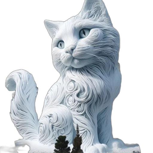 animal, crown, photorealistic, fantasy art transparent PNG cut-out