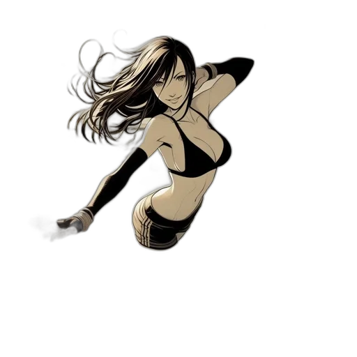 staff, comic book art, concept art, anime transparent PNG cut-out