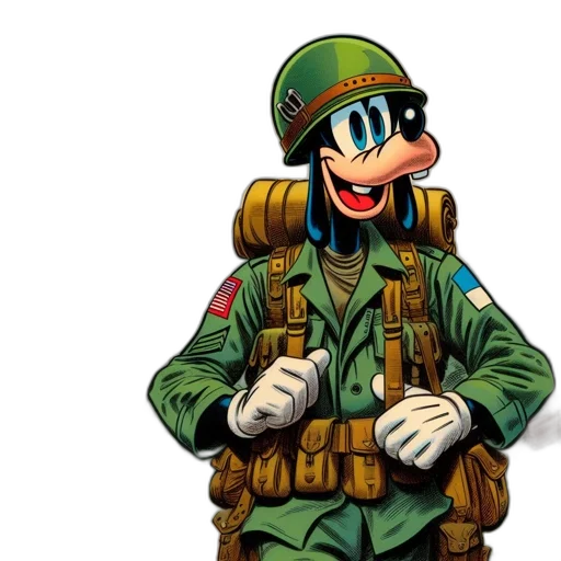 jacket, weapon, animal, mask transparent PNG cut-out