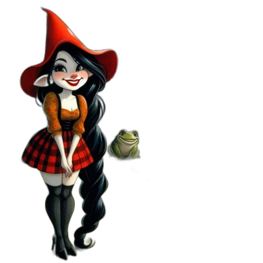staff, dress, hat, concept art transparent PNG cut-out