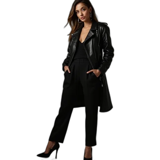 jacket, actress, singer, television transparent PNG cut-out