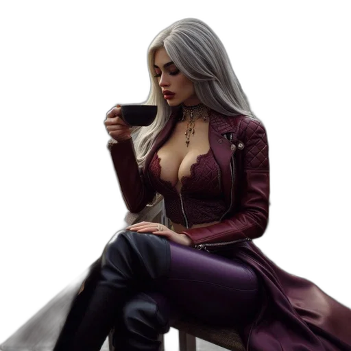 jacket, concept art, fantasy art, comic book art transparent PNG cut-out