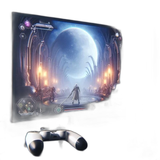 weapon, concept art, fantasy art, outer space transparent PNG cut-out