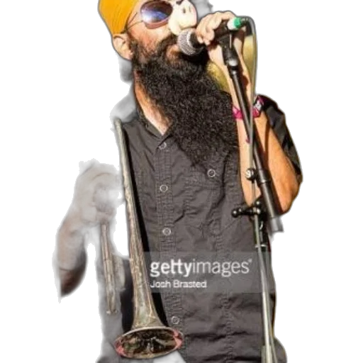 staff, musician, long, beard transparent PNG cut-out