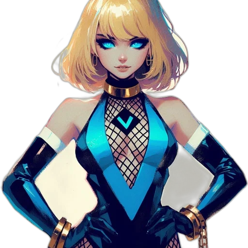 robot, dress, concept art, comic book art transparent PNG cut-out