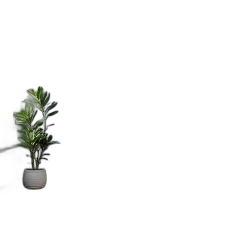 tree, furniture, crown, 3d render transparent PNG cut-out